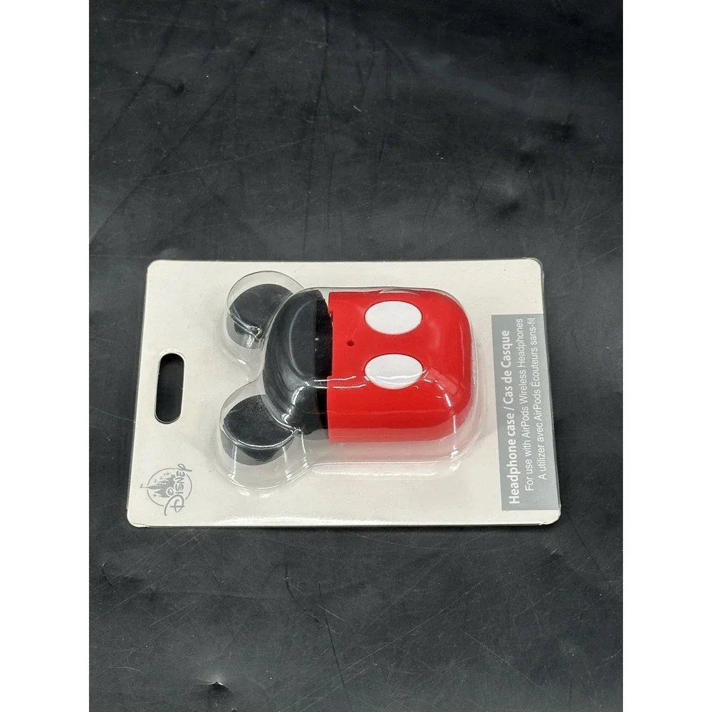 Disney Parks D-Tech Wireless Headphone Airpods Case MIckey Mouse‎ New